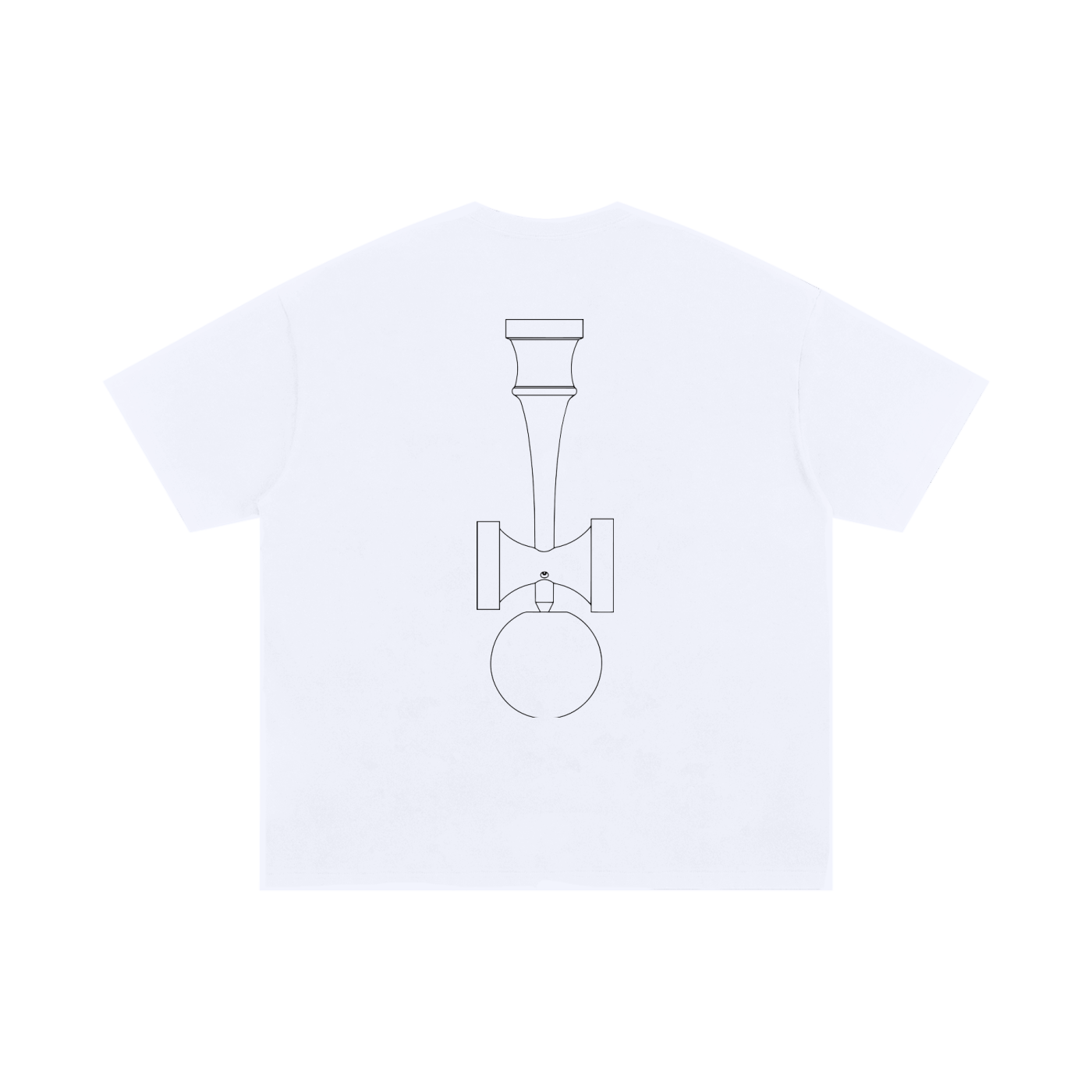 Separation Basic White Tee