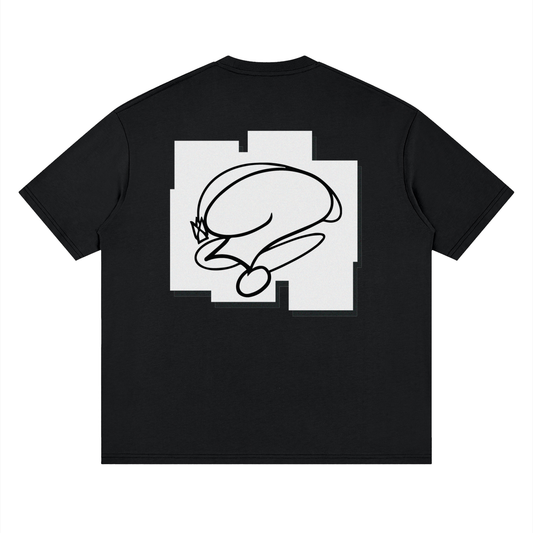 Classic Baked Tee (White Design)
