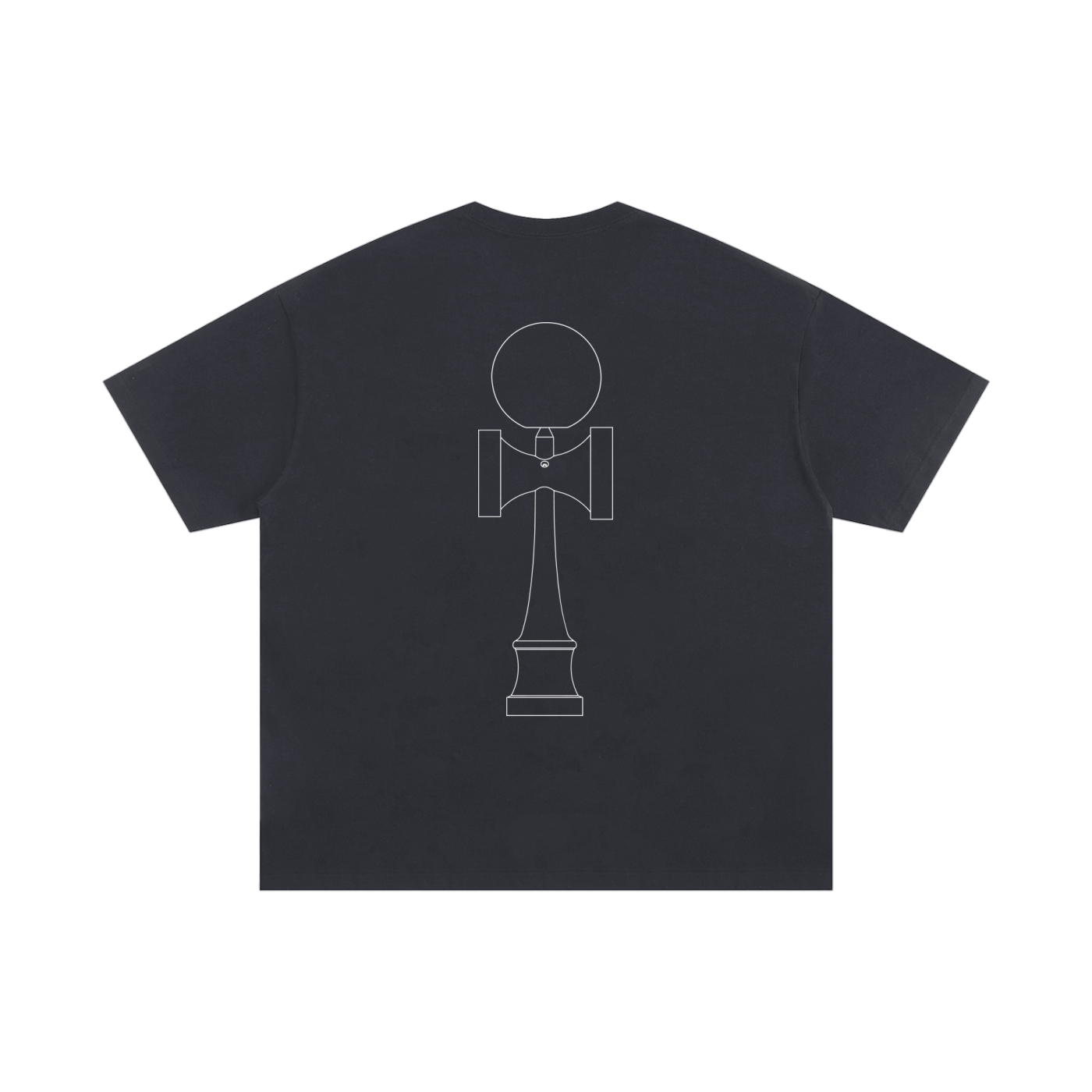 Separation Basic Black Tee