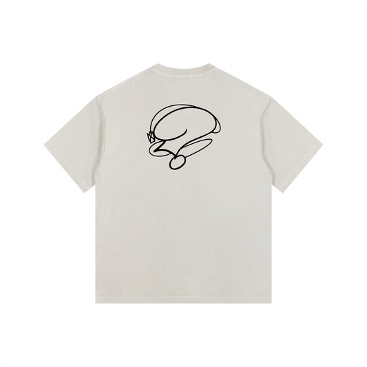 Vintage Washed Oversized Cotton T-Shirt