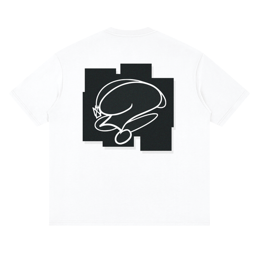 Classic Baked Tee (Black Design)