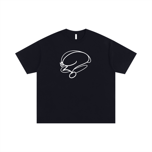 Separation Basic Black Tee