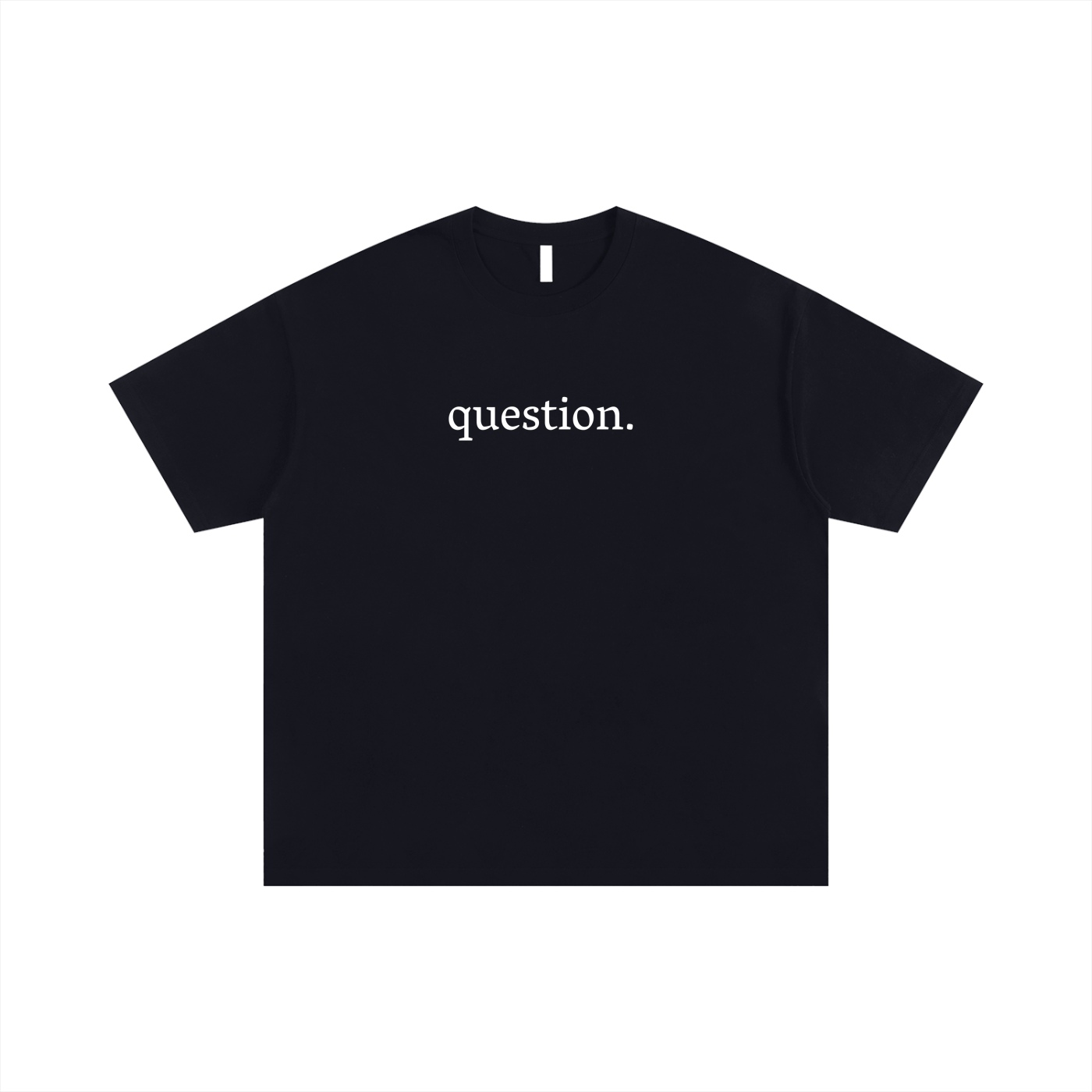 Classic PentaQuestion. Tee (White Design)