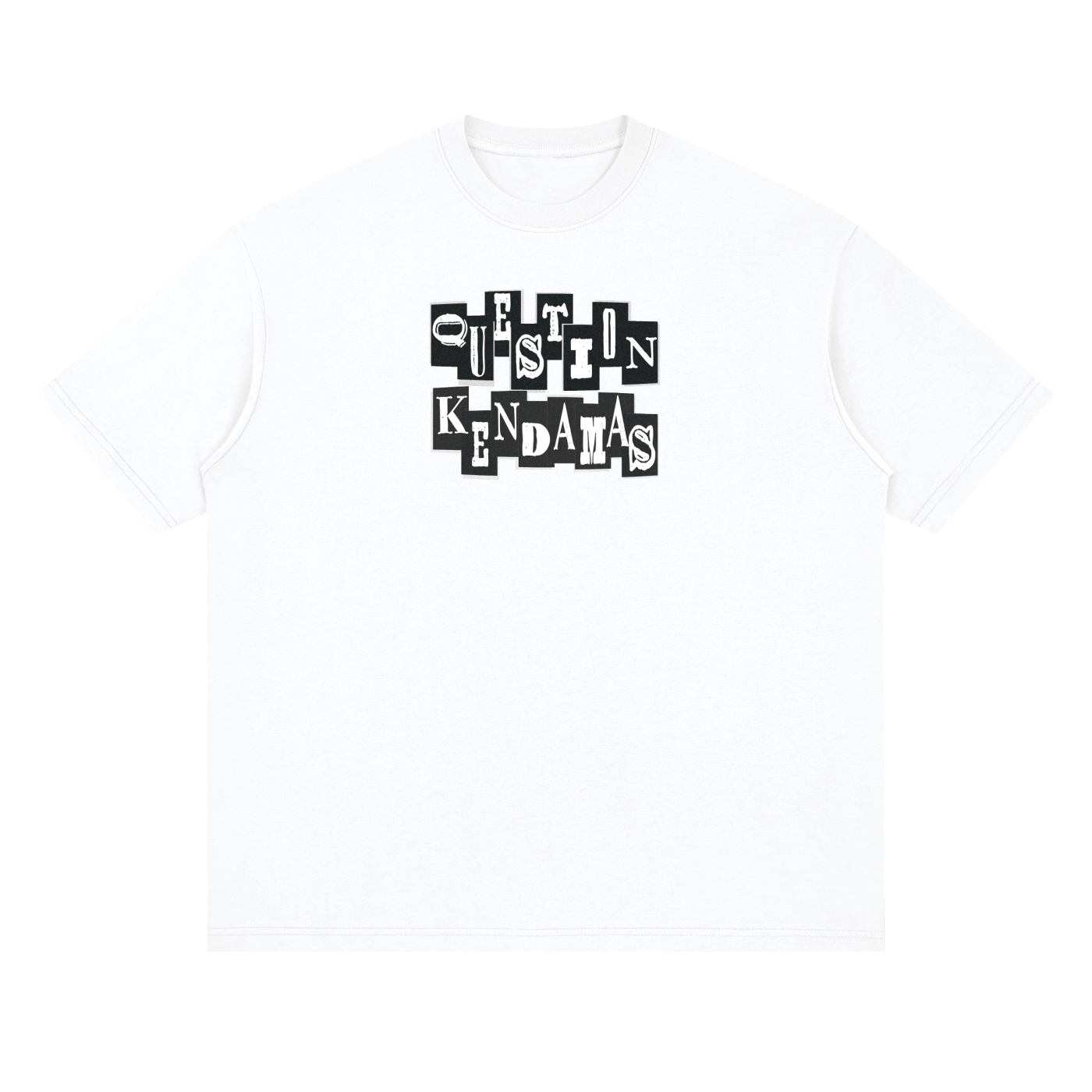 Classic Baked Tee (Black Design)