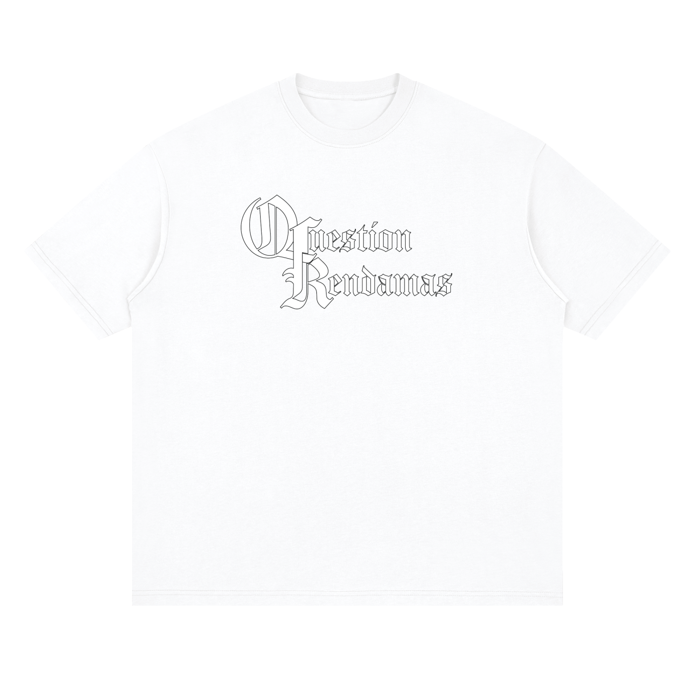 Classic Medieval Tee (White Design)