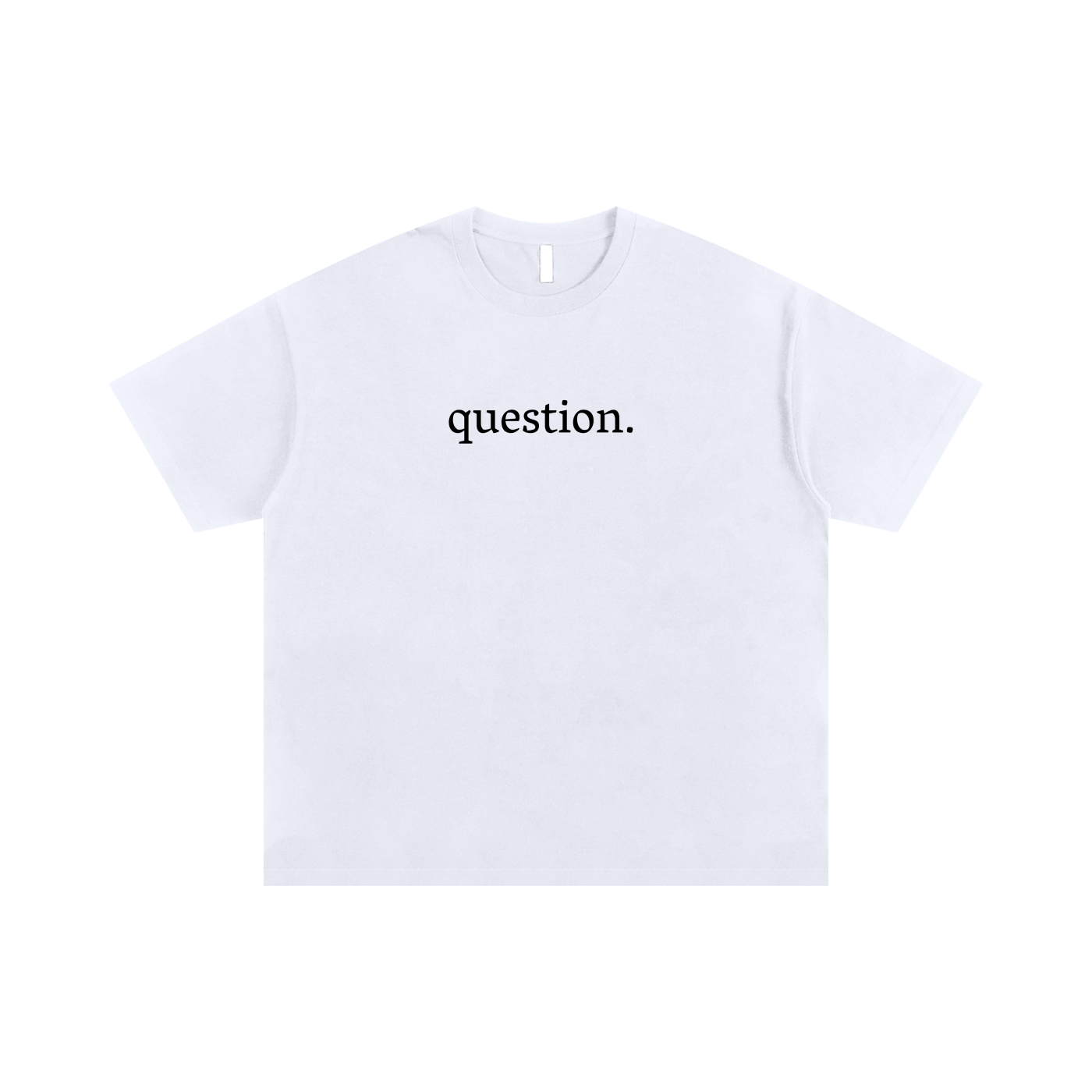 Classic PentaQuestion. Tee (Black Design)