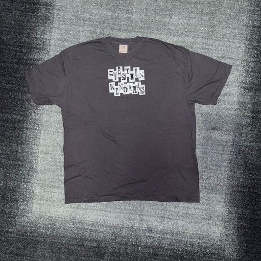 Baked Question Tee Black