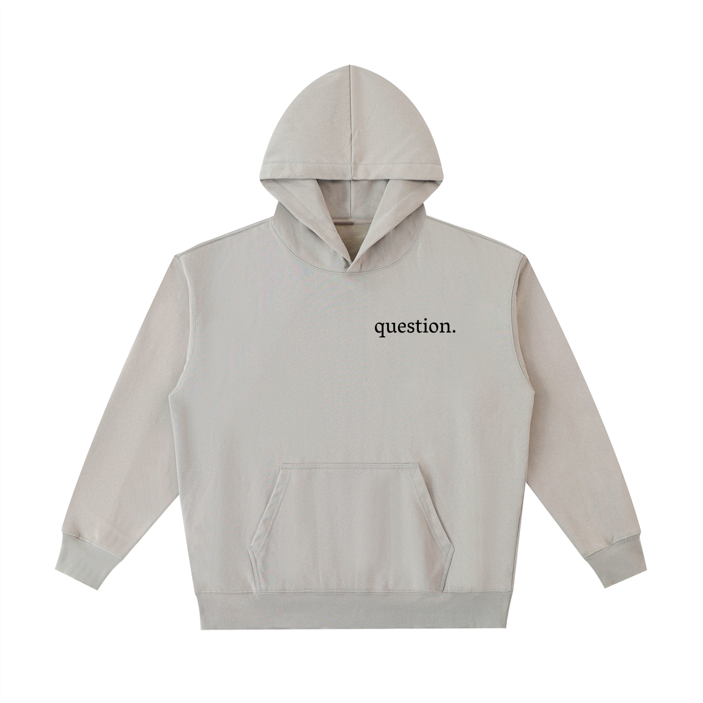 Pocket PentaQuestion Vintage Washed Heavyweight Hoodie
