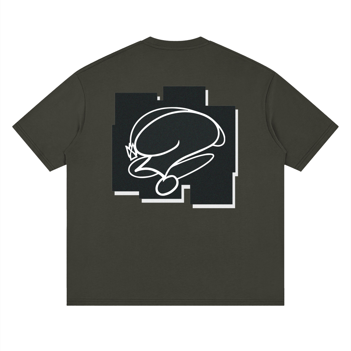 Classic Baked Tee (Black Design)