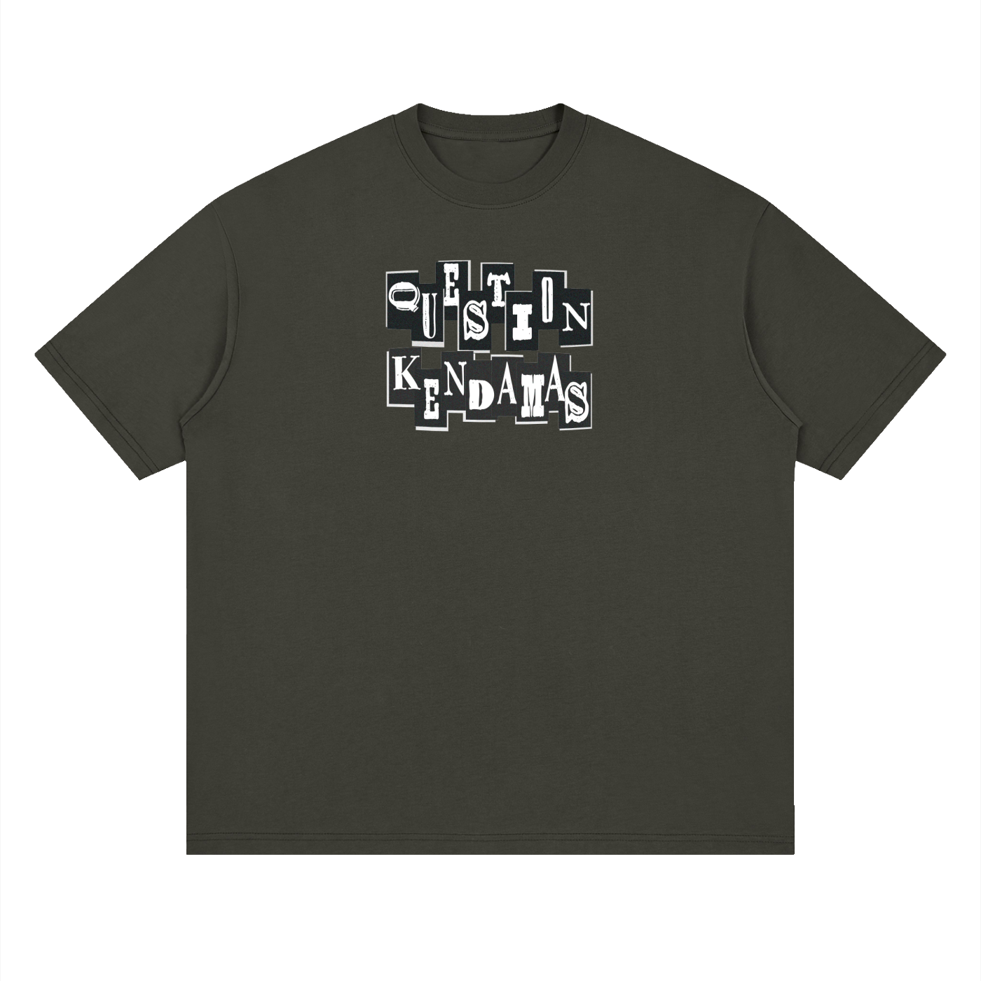 Classic Baked Tee (Black Design)